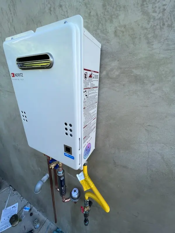 Tankless water heater installation for Forest Hill homes